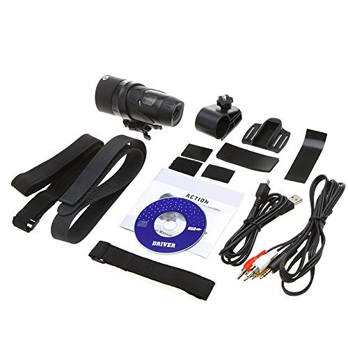 RavTech(TM) Waterproof Action Camera Video Recorder for Outdoor Sports Helmet Camcorder 1.3 Mepa Pixels CMOS Sensor N4