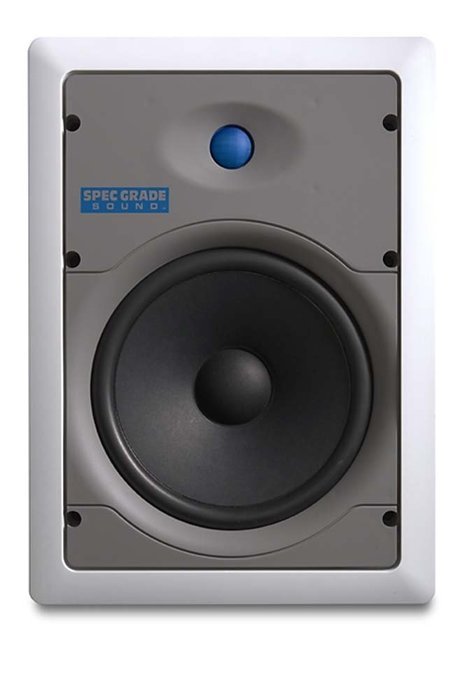 Leviton SGI80-W 8-Inch Two-Way In-Wall Loudspeaker, White