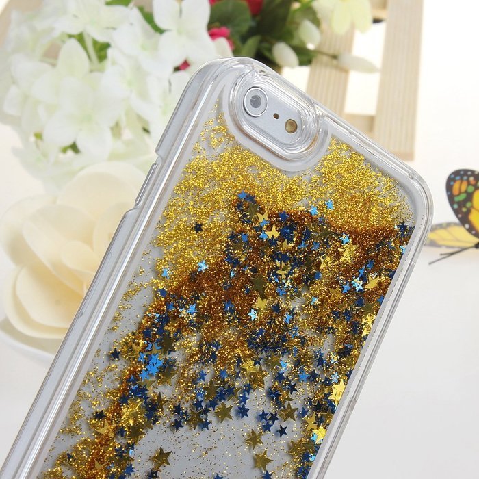 iPhone 7 Case, PHEZEN Christmas Tree Santa Claus Design Cool Quicksand Moving Stars Bling Glitter Floating Dynamic... N54