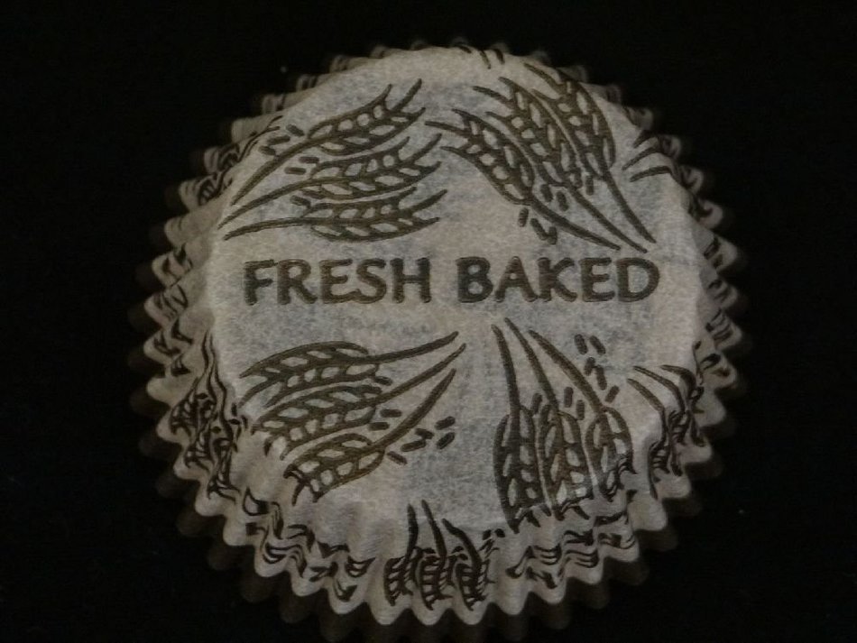 50 "Fresh Baked" Cupcake Liners Baking Cups STANDARD SIZE BC-23-50