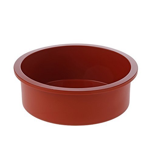 Silikomart SFT180/C 7-Inch Silicone Classic Collection Cake Pan, Deep Round by Silikomart