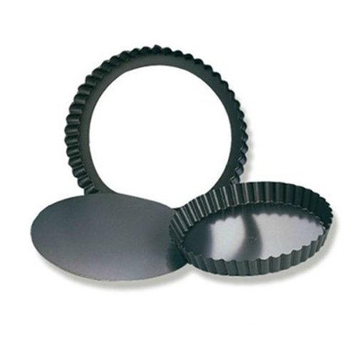 6 Inch Aluminum Alloy Non-Stick Pizza Tray Pie Pan With Drop Bottom N2