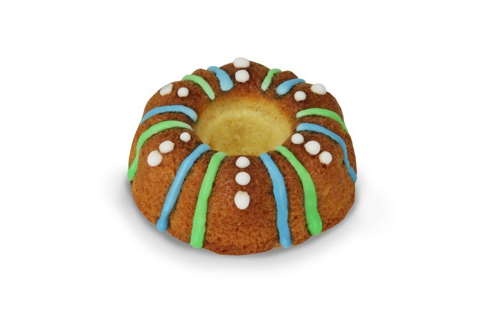 Metaltex 252390 2 Piece Gugelhupf/Pudding Form, Turquoise/Violet