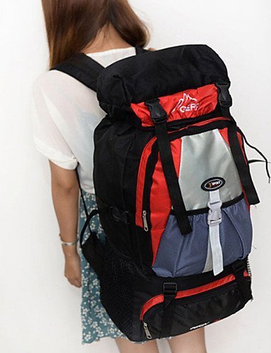 SB@Outdoor 80 liters of climbing hiking bag for both men and women/ Backpack / Hiking & Backpacking Pack , blue N4
