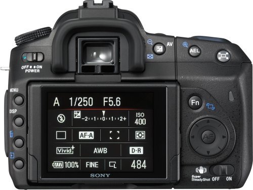 Sony Alpha DSLRA300K 10.2MP Digital SLR Camera with Super SteadyShot Image Stabilization with DT 18-70mm f/3.5... N10