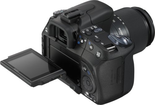 Sony Alpha DSLRA300K 10.2MP Digital SLR Camera with Super SteadyShot Image Stabilization with DT 18-70mm f/3.5... N12