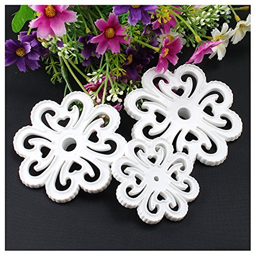 AGPtek 3PCS Food Grade Plastic Fondant Sugarcraft Gum Paste Decorating Kit Cake Mold Cookie Cutter - Star Shape N5