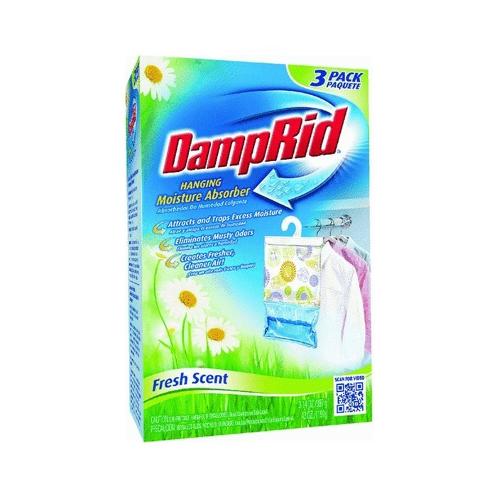 DampRid FG83LV Hanging Moisture Absorber Lavender Vanilla, 3-Pack N2