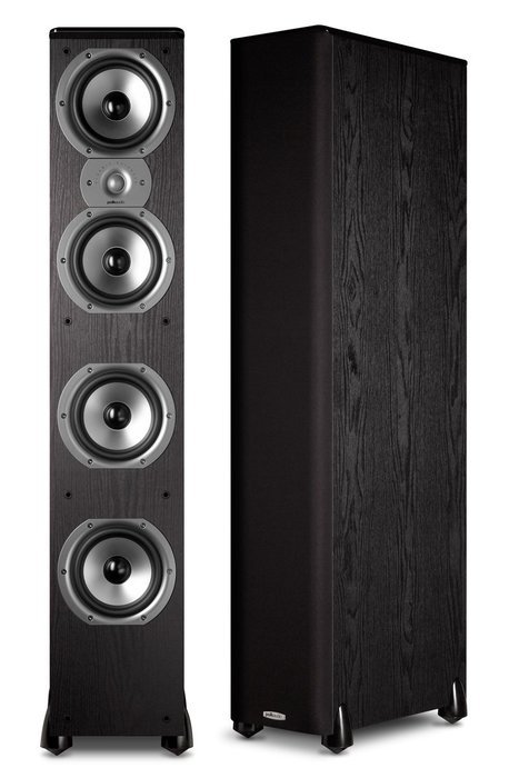 Polk Audio TSi500 Floorstanding Speakers - Black (Pair) N6