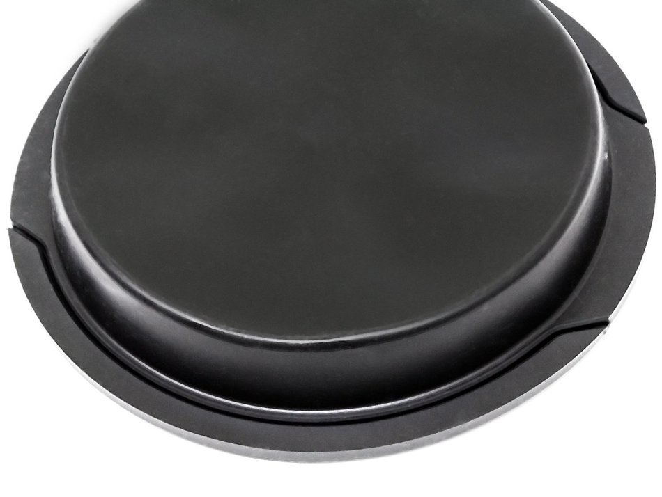 Solara Cake Pan - Silicone 9 inch Round Cake Mold - Flexible Non-Stick Bakeware with Removable Metal Frame