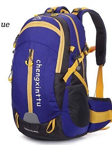 SB@Fashion Casual Waterproof Outdoor Sports Camping Hiking Travel Backpack , blue N5