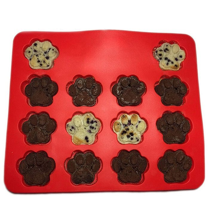 Bundt Cake Mold, SySrion 6-cavity Silicone Fancy Bundt Cake, Muffin Cups, Coffee Cake, Cupcake, Brownie and Cornbread... N16