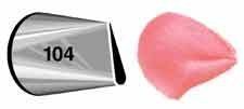 Wilton 402-104 Petal Decorating Tip