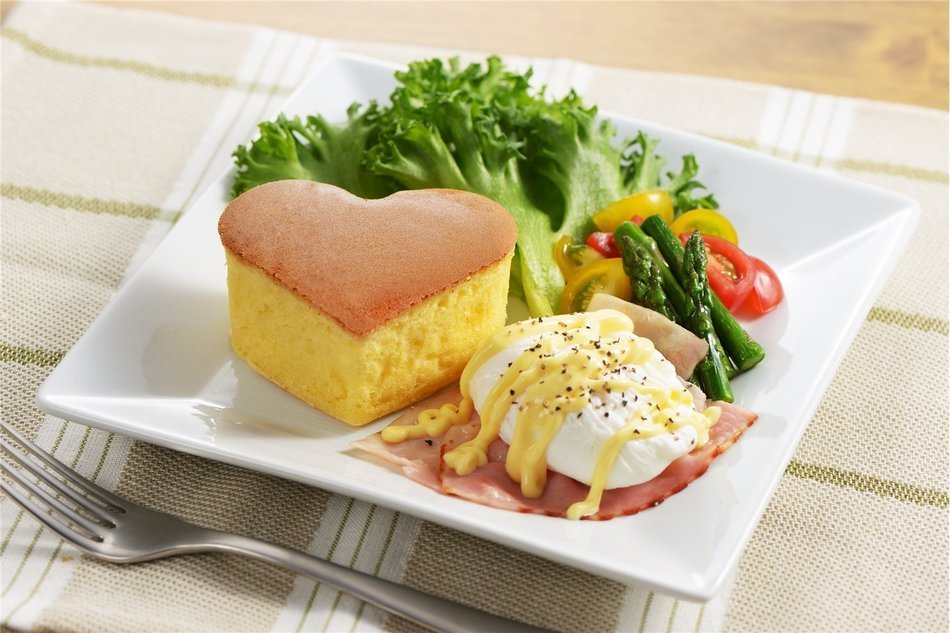 Yoshikawa Kohiya's thick baked pancake ring Heart three sets of SJ2003