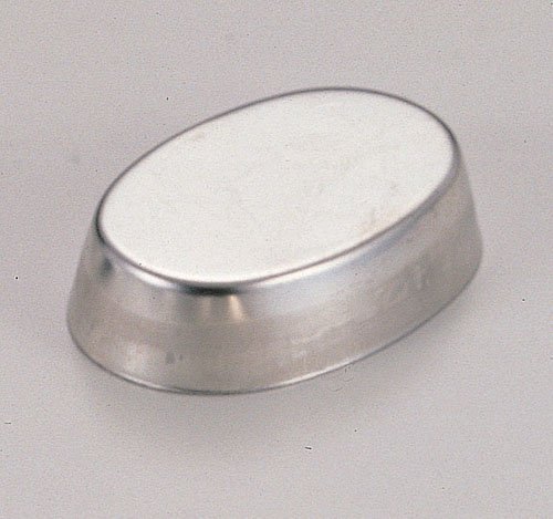 Matfer Wide Oval Cake Mold, 3-3/16-by-2-Inch, 25-Pack