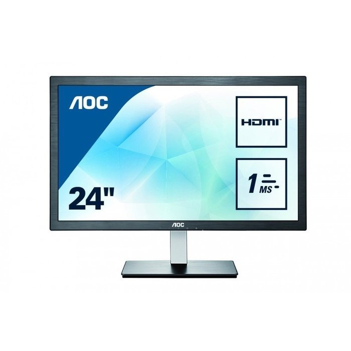 AOC Value 24" LED LCD Monitor - 16:9 - 1 ms E2476VWM6 N5