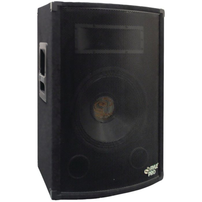 Pyle Pro PADH1279 Speaker Cabinet 600W 12 2 Way W/ 12 Subwoofer & 2 Kapton VC Consumer Electronics
