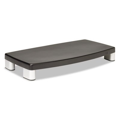 Mmm C-3M Extra-Wide Adjustable Monitor Stand Riser ,Adj Monitr ,Bk (Pack Of 3 N6