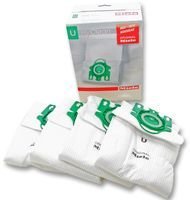 Cleva Cutting-Edge Impressive-Power MIELE - 7282050 - DUSTBAGS, U GREEN, 4 BAGS+FILTERS - Pack Of 4