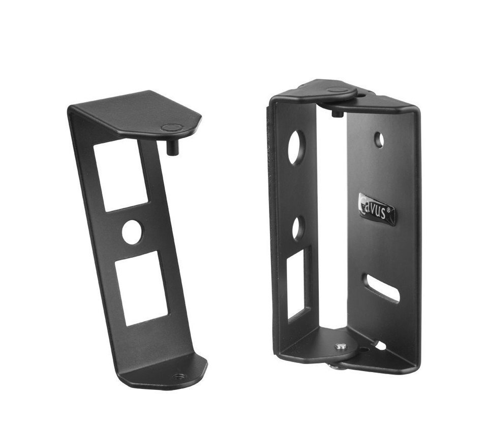 Surround Sound Swivel Wall Mount Suitable for Sonos Play:1 Black with 15 Degrees Tilt N2