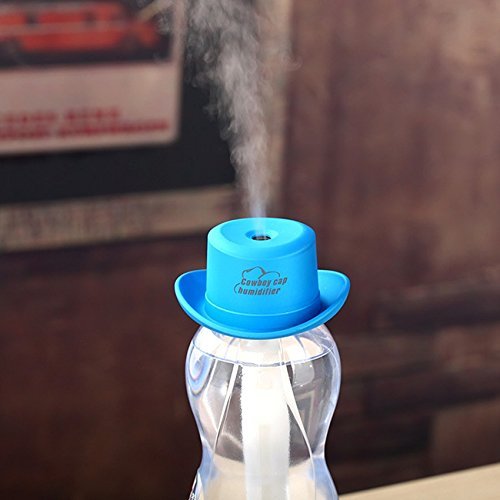 Humidifier USB 5V 4 Colors Cowboy Hat Cap Ultrasonic Fogger Mist Maker Aroma Diffuser Difusor Aroma Diffuser Humidificador... N2
