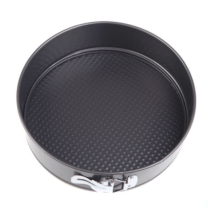 Nonstick Set of 3 Bakeware Springform Cake Pans Tin Mould Mold Round Heart Square Shape N3