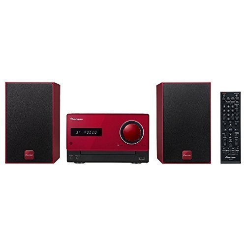 Pioneer CD mini component system X-CM35-R Red