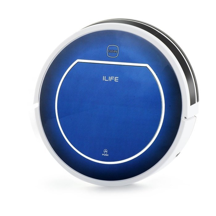 ILIFE V7 Smart Robot Vacuum Cleaner, Buletooth Control,Sensor,Household Cleaning with Efficency Improved N5
