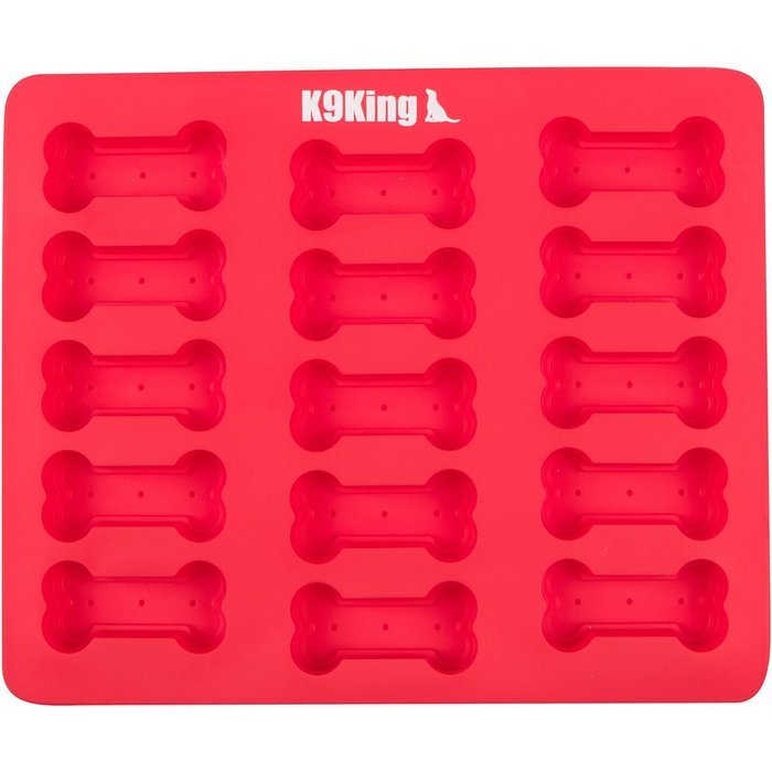 K9King Dog Treat Cake Pan, Silicone Bone Mold, 12 by 10 inch N3