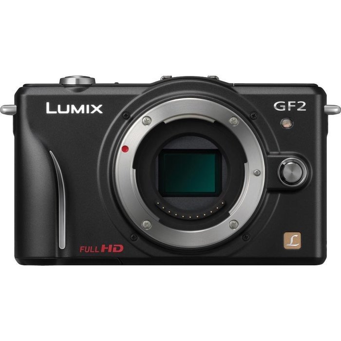 Panasonic Lumix DMC-GF2KBODY 12.1 MP Compact System Camera Body with 3" LCD Display