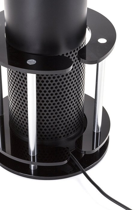 Speaker Stand for Amazon Echo, UE Boom and Other Models - Protect and Stabilize Alexa by Wasserstein (Bamboo) N18