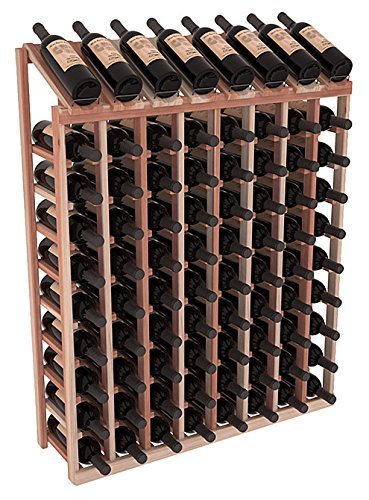 Wine Racks America Redwood 8 Column 10 Row Display Top Kit. 13 Stains to Choose From! N9