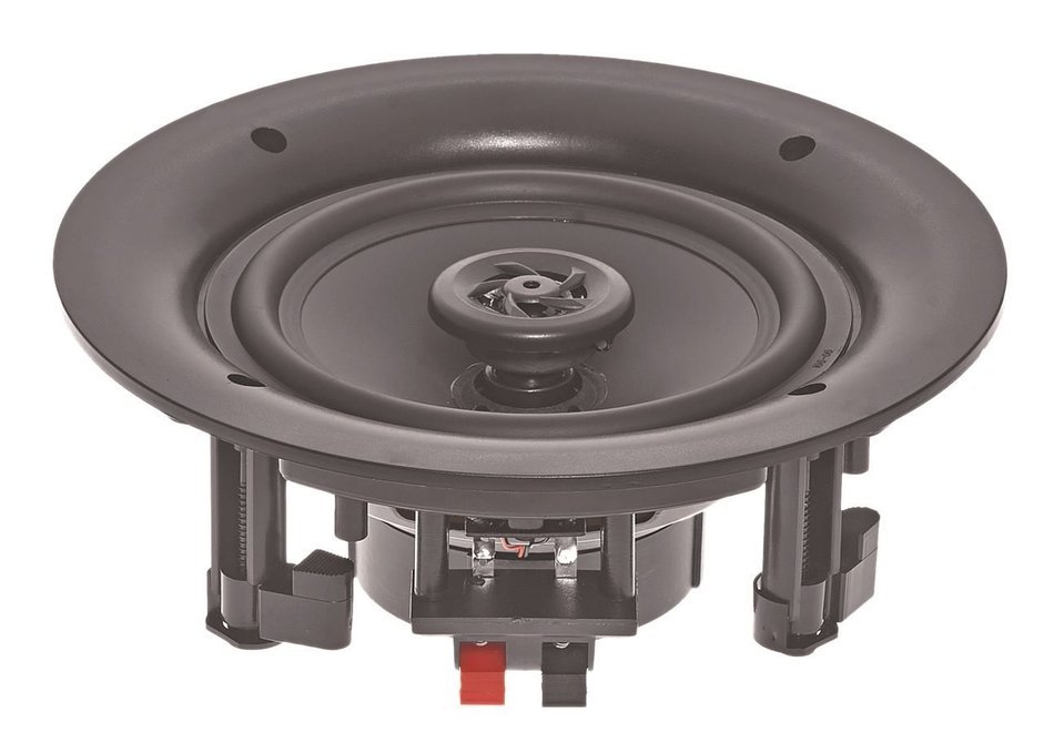 ROUND CEILING SPEAKERS WITH OFFSET TWEETERS