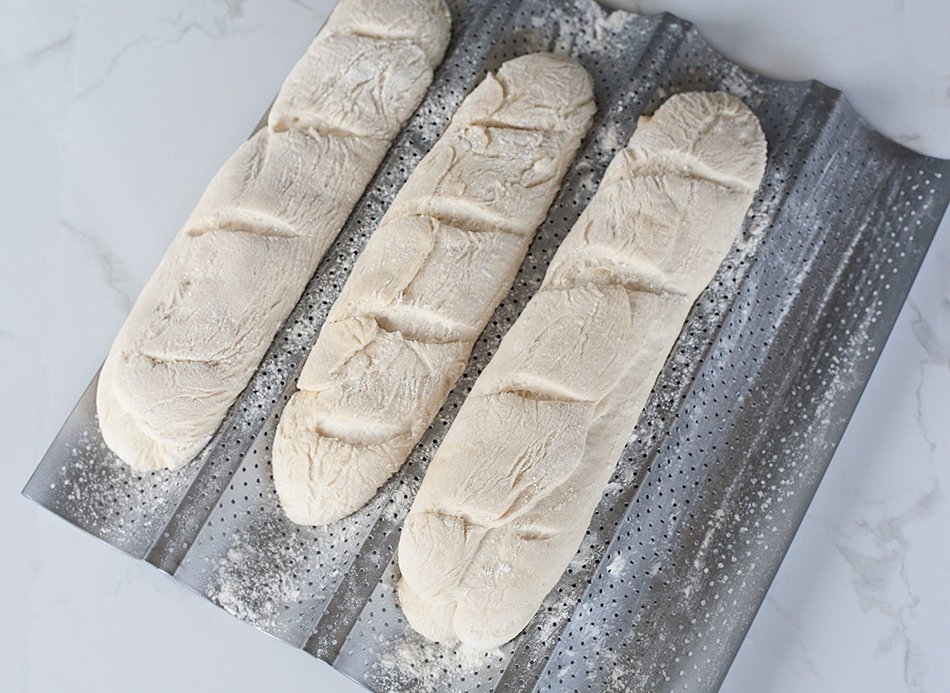 Paderno World Cuisine 4 Baguette Pan, Non-stick N2