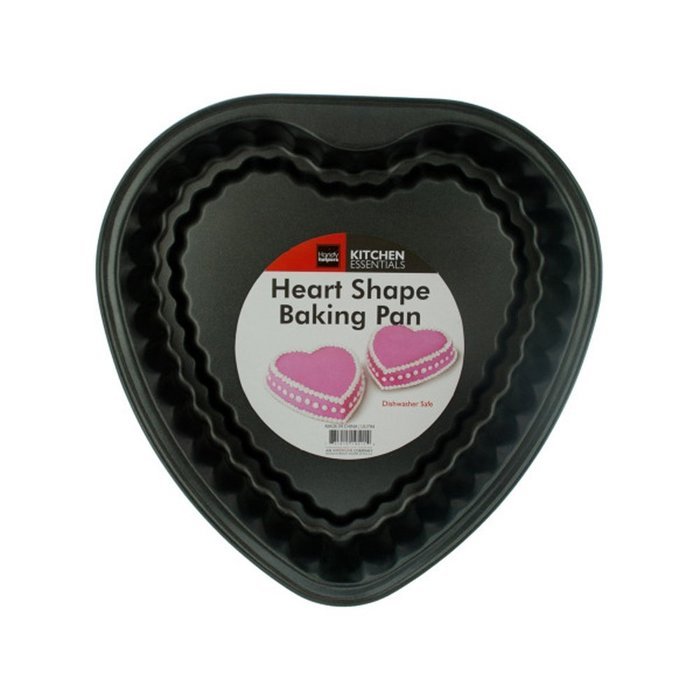 Handy Helpers Heart Shape Baking Pan - Pack Of 4