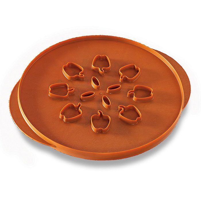 Nordic Ware Reversible Apples & Leaves Pie Top Cutter