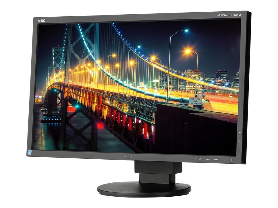 NEC Monitor EA244UHD-BK 24-Inch Screen LED-Lit Monitor N6