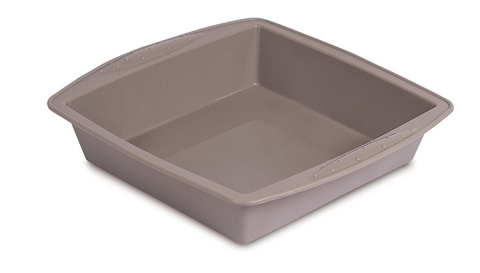 Internet&rsquo;s Best Silicone Square Cake Mold | Non-Stick Baking Pan | Cake Bakeware | BPA Free