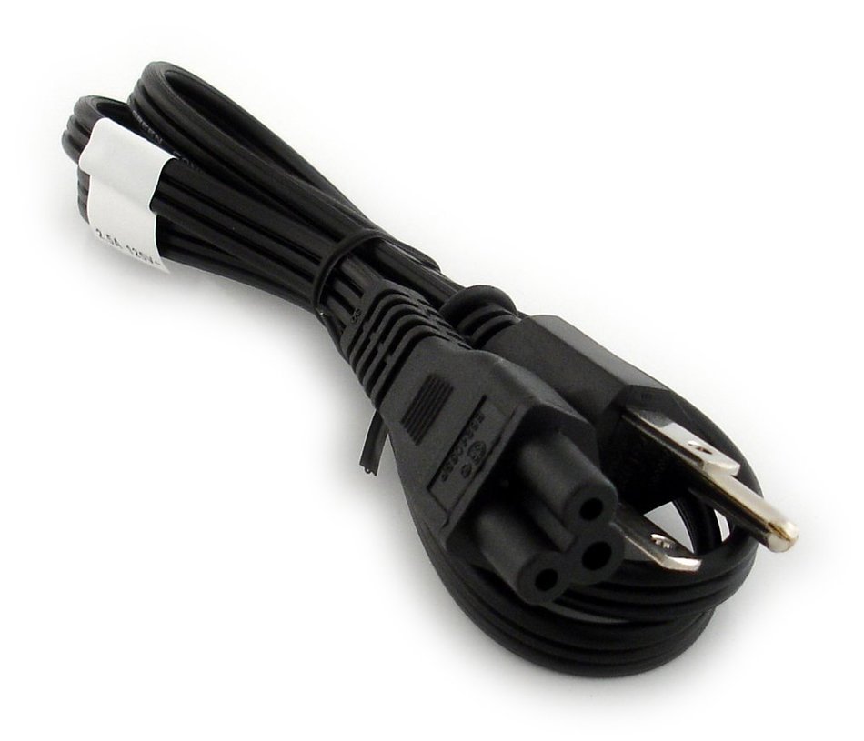 Dell Latitude Inspiron 3 prong C5 3.3 foot 1 meter power cable K260C