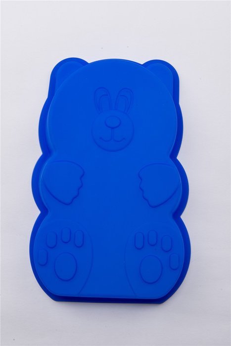 Single Cavity Lovely Bear Silicone Handmade Cake Baking Mold for Kids N3