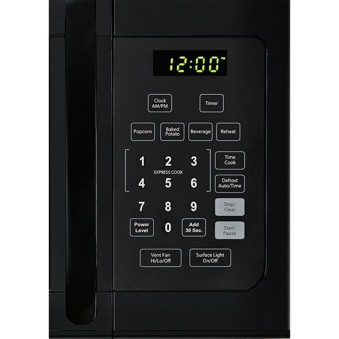 Haier 1.6 Cu. Ft. Over-the-range Microwave - Black