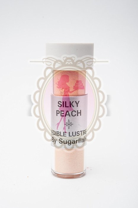 Sugarflair SILKY PEACH Edible Lustre Dust Powder - Cake decorating shimmer N2