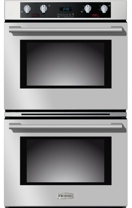 Verona VEBIEM3030DSS 30" Electric Self Cleaning Double Wall Oven With 4.1 Cu. Ft. Capacity Each Oven True European... N2