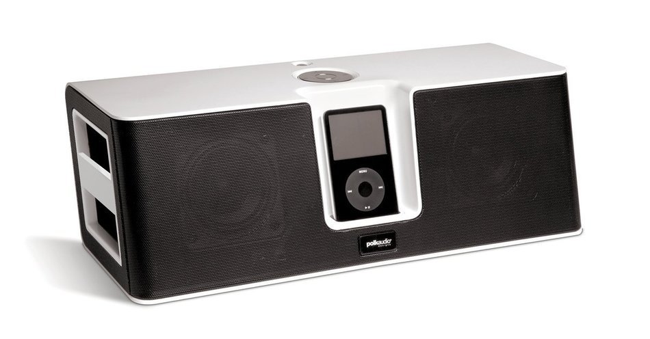 Polk Audio miDock Studio iPod Speaker System (Black/White) N2
