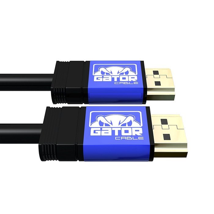 Gator Cable 75 feet Red HDMI Cable with rugged and durable aluminum metal housing High Speed V1.4 Ethernet 3D... N11