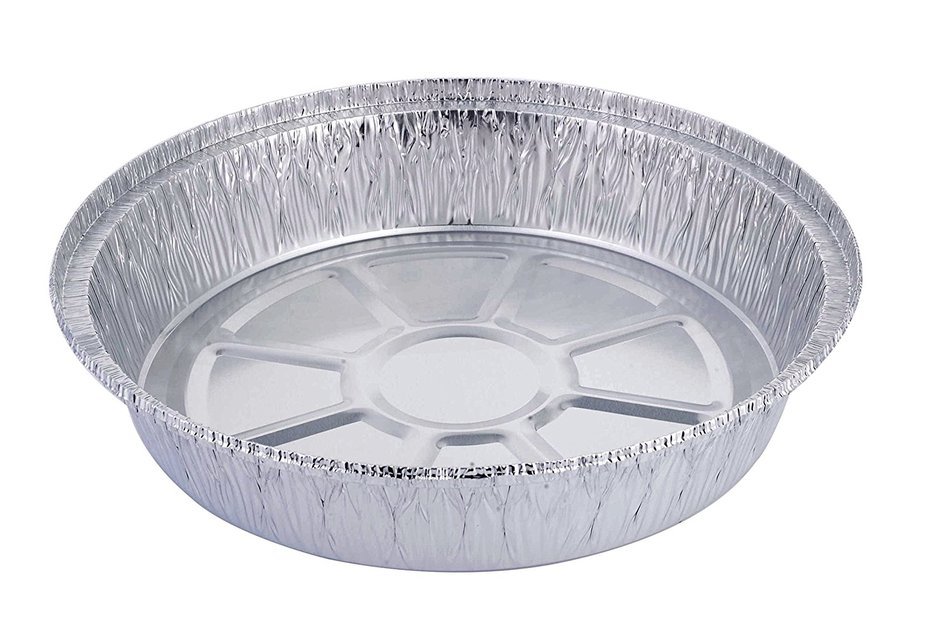 DOBI Round Pans - 9" Disposable Aluminum Foil Pans, Standard Size Cake Tins - 9 X 1.75 Inches Pack of 10. Favorite... N2