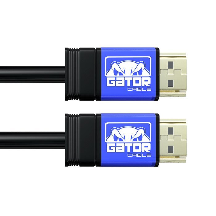 Gator Cable 75 feet Red HDMI Cable with rugged and durable aluminum metal housing High Speed V1.4 Ethernet 3D... N12