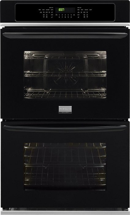 Frigidaire FGET2765PBGallery 27" Black Electric Double Wall Oven - Convection