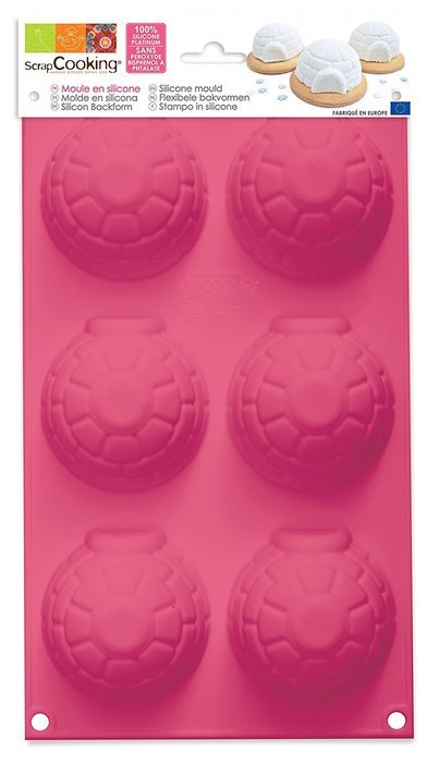 ScrapCooking 3700392431570 Cake Making Mold, Fuchsia