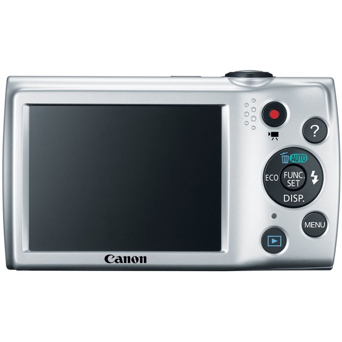 Canon PowerShot A2500 16MP Digital Camera with 5x Optical Image Stabilized Zoom with 2.7-Inch LCD (Silver) (OLD... N5